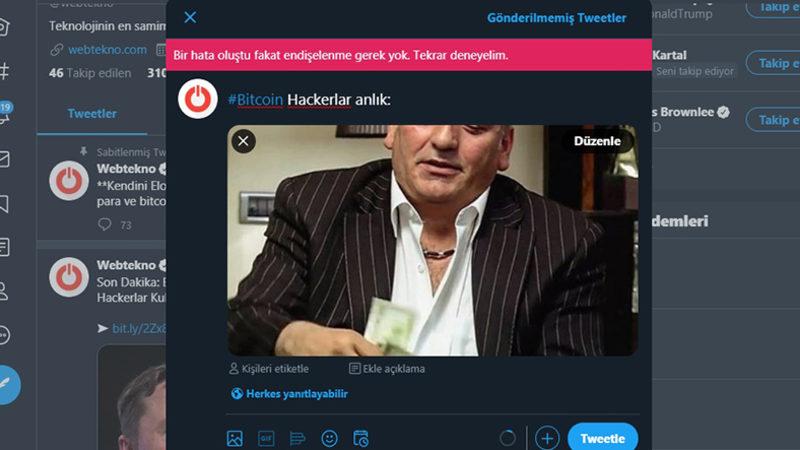 Hackerları Durduramayan Twitter, Doğrulanmış Hesapların Tweet Atmasını Engelledi