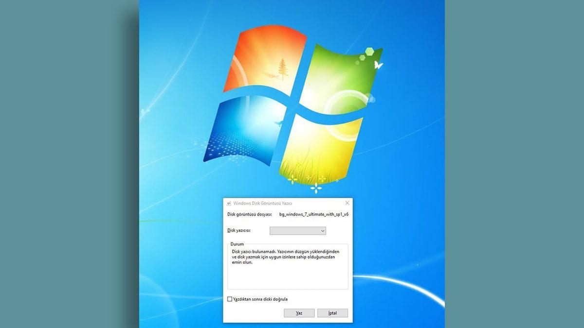 Windows 7 ISO Türkçe İndirme ve Kurulum İşlemleri - 2020