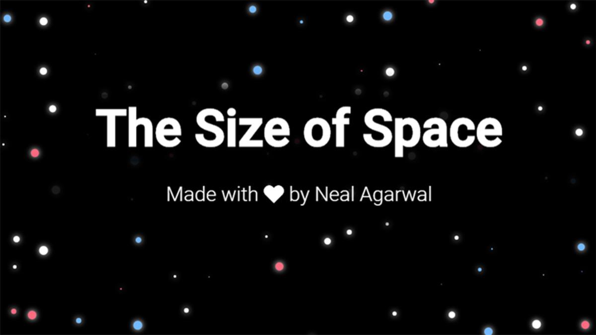 Evrende Ne Kadar Küçük Bir Yer Kapladığınızı Hissettirecek İnternet Sitesi