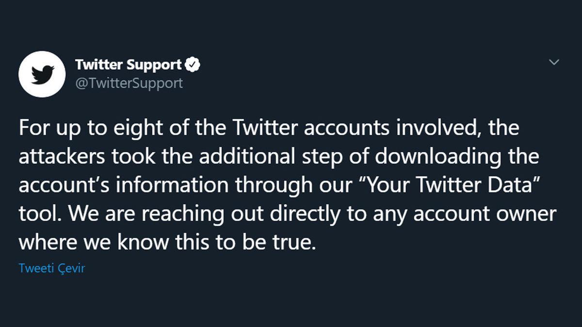 Twitter, Bitcoin Olayları Sırasında Bazı Hesapların Verilerinin Kopyalandığını Açıkladı