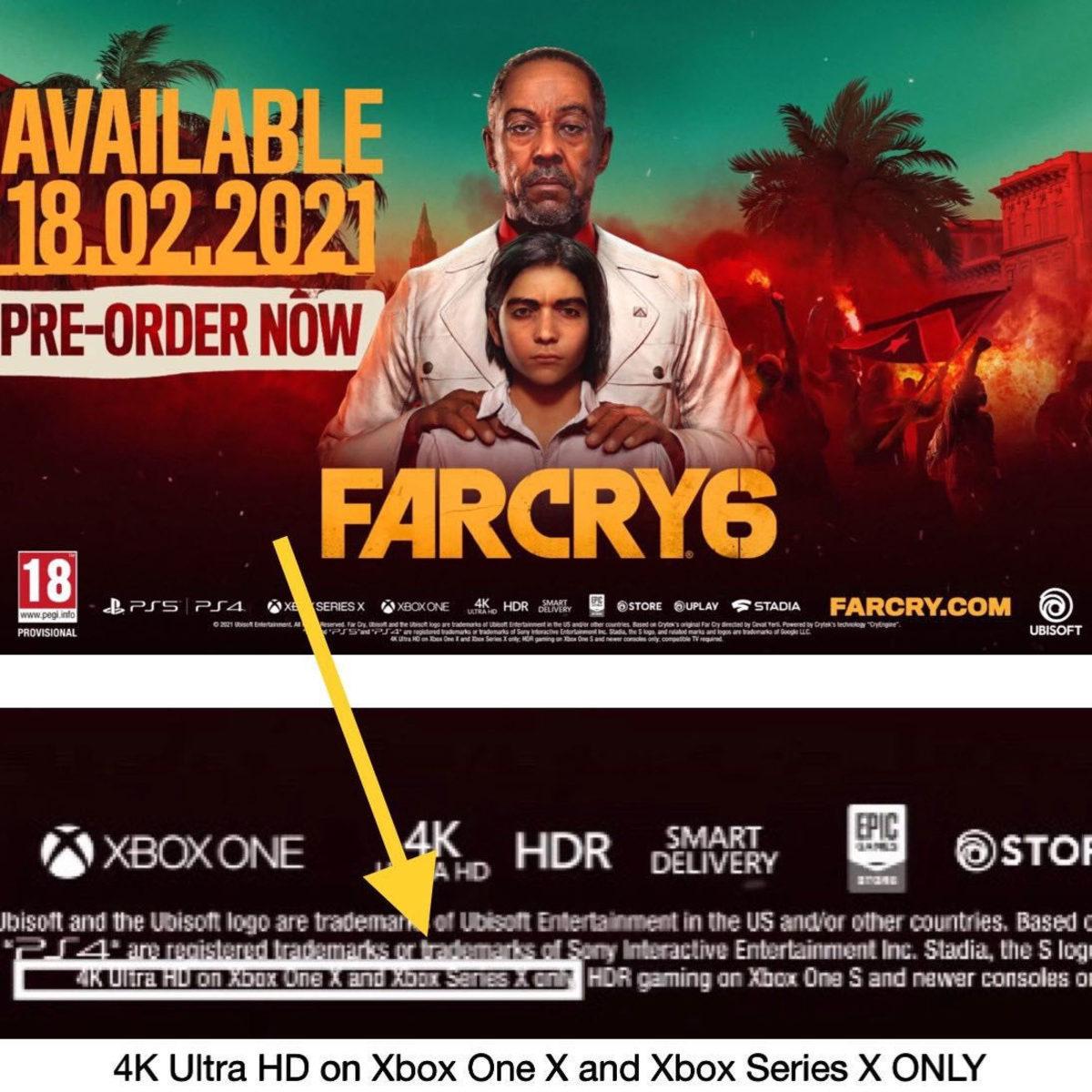 Ubisoft, Far Cry 6’yı 4K Oynamak İsteyen PlayStation Kullanıcılarını Üzecek Bir Açıklama Yaptı