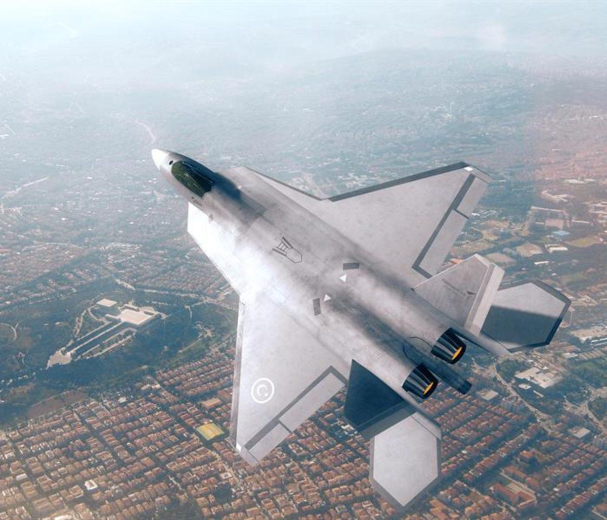 Türk Havacılık ve Uzay Sanayii, Milli Muharip Uçak’la İlgili Heyecanlandıran Bir Paylaşım Yaptı