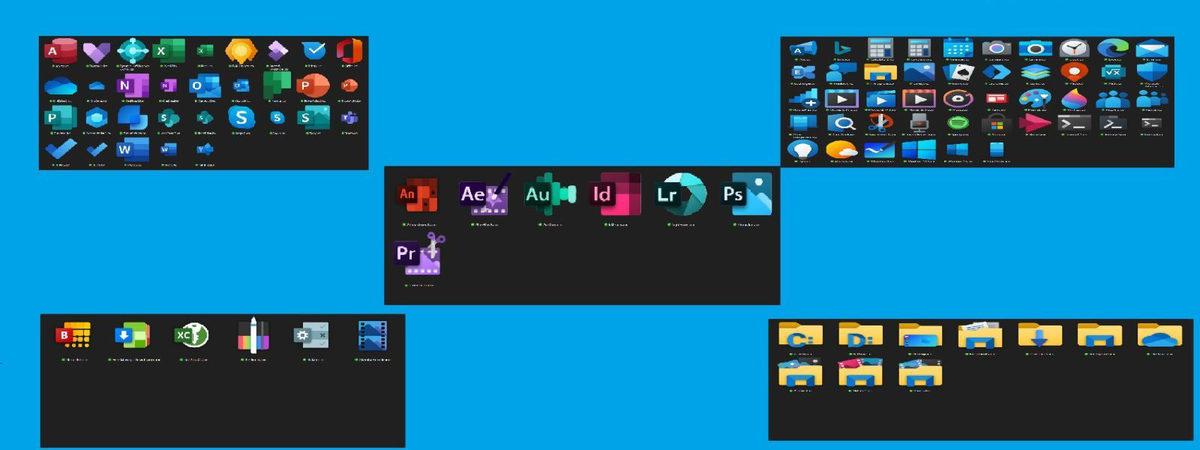 Windows 10 Arayüzünü Bambaşka Bir Hale Getirecek Simge Paketi