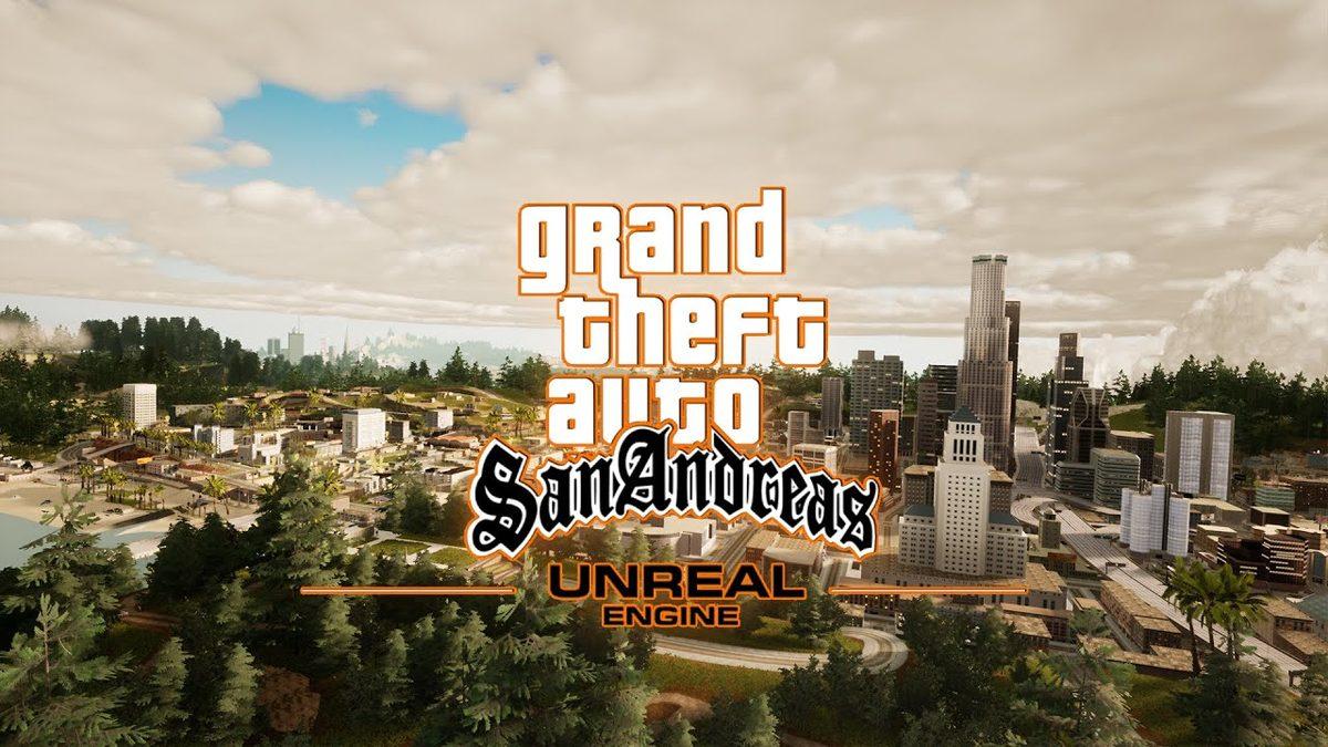 GTA: San Andreas, Unreal Engine 4 ile Güncellenseydi Böyle Görünecekti
