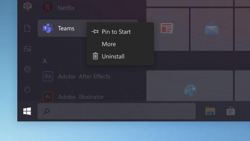 Microsoft, Windows 10’un Başlat Menüsüne Ufak Bir Dokunuş Yapacak