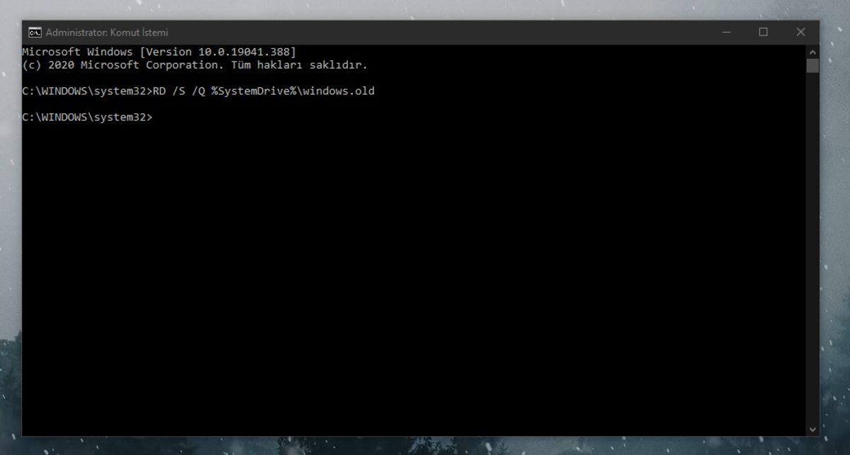 Windows.old Silme İşlemi Nasıl Yapılır?