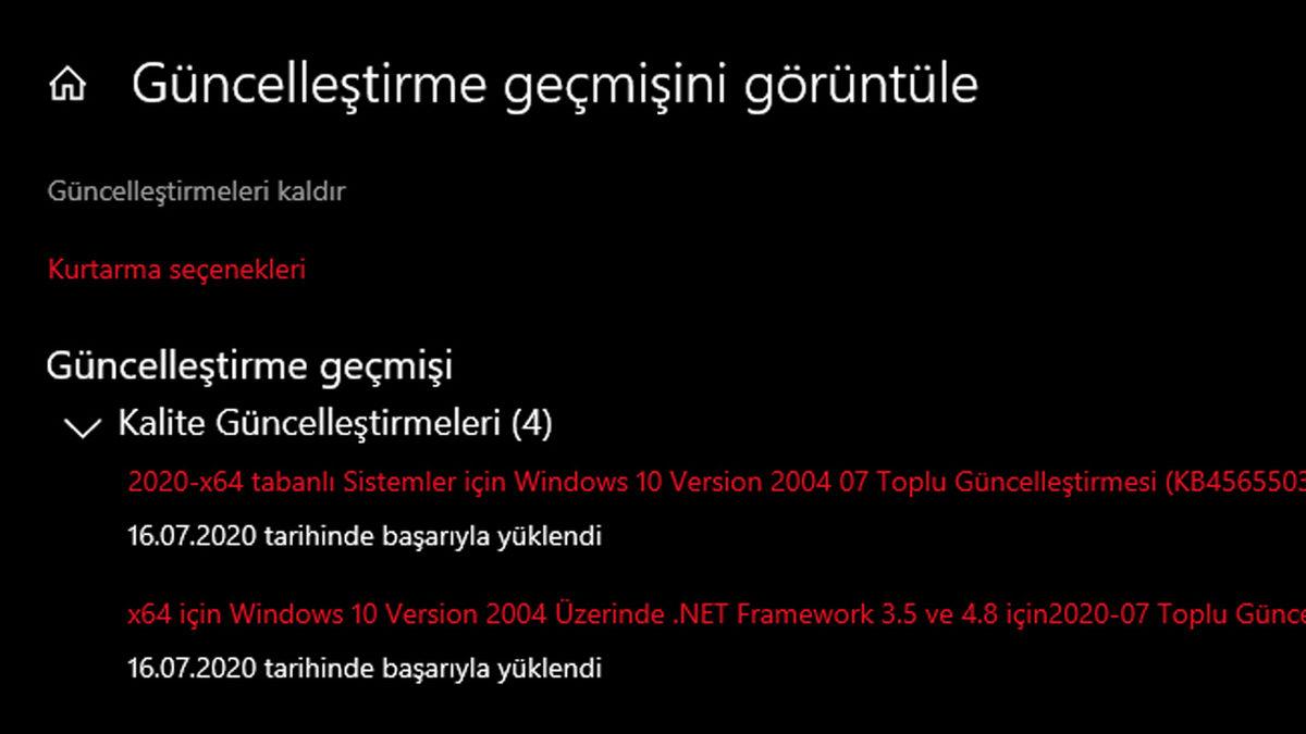 Windows 10 Güncelleştirmeleri Nasıl Yüklenir?