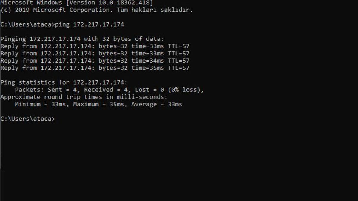 Ping Düşürme Nasıl Yapılır? (Resimli Anlatım)