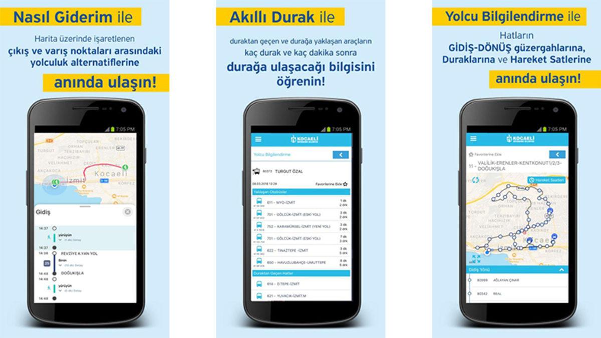 Trafi Benzeri, Toplu Taşıma Bilgisi İçin 10 Pratik Uygulama