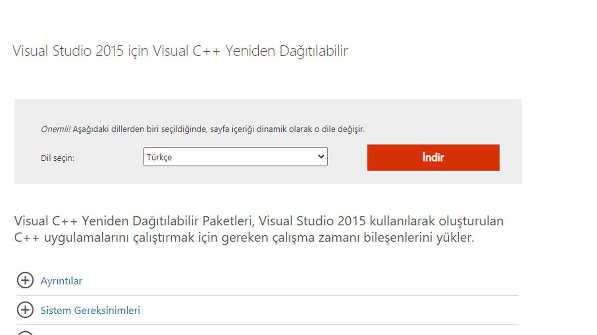 vcruntime140.dll Hatası Nasıl Çözülür?
