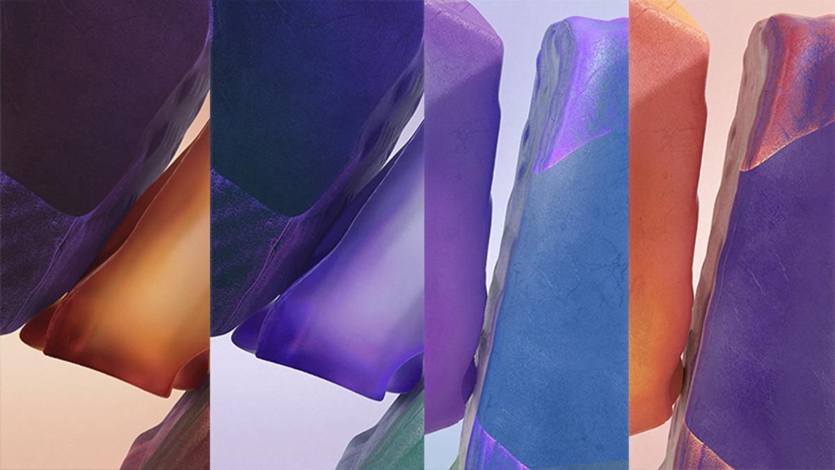 Samsung Galaxy Note20’nin Yüksek Çözünürlüklü Stok Duvar Kağıtları Paylaşıldı