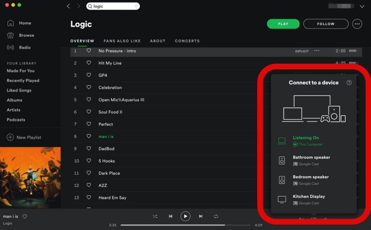 Spotify’ın Mac ve Windows Uygulamalarına Chromecast Desteği Geldi