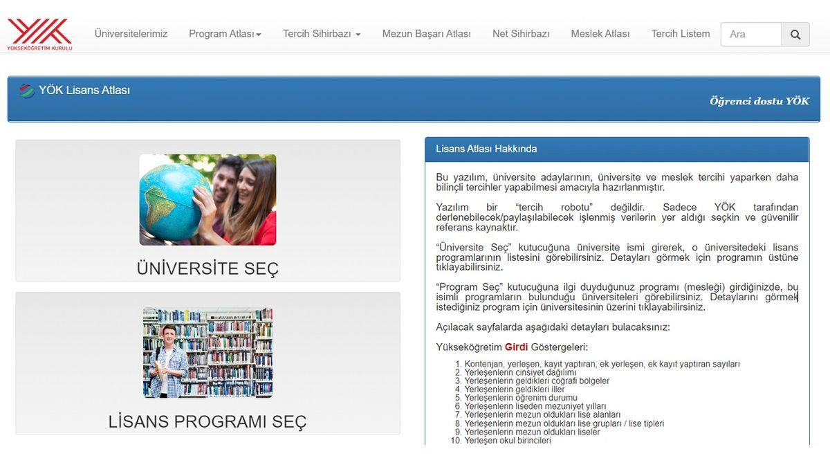 Üniversite Tercihi İçin Size Yardımcı Olacak ’YÖK Atlas Tercih Robotu’ Nedir, Nasıl Kullanılır?