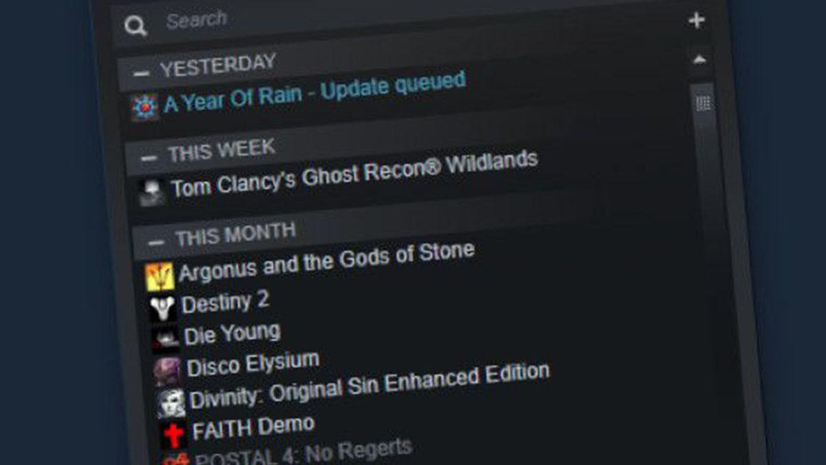 Steam, Yeni Kütüphaneyi Beğenmeyenler İçin Eskisine Dönme Seçeneği Ekledi