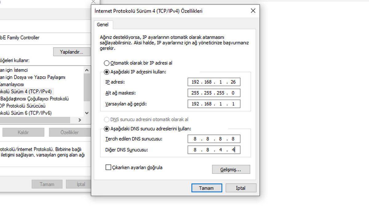 IP Çakışması Hatası Nasıl Çözülür?