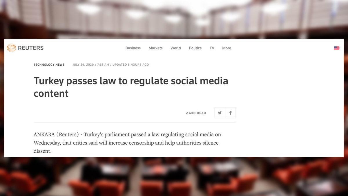 Dünya Basını, Türkiye’nin Sosyal Medya Yasasını Nasıl Karşıladı?