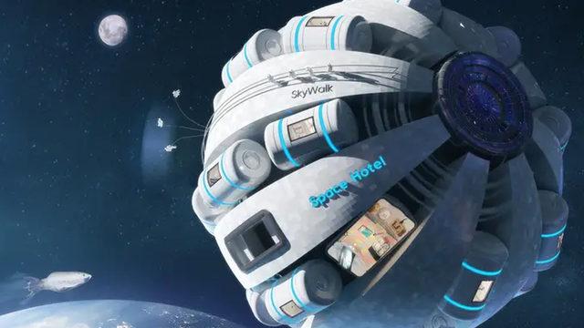 Gelecekteki Uzay Otelleri Nasıl Bir Tasarıma Sahip Olacak?