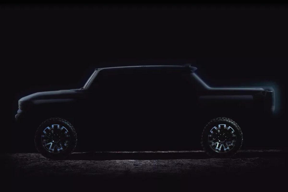 GMC Hummer’ın Elektrikli Kamyon ve SUV’undan Yeni Görüntüler Geldi