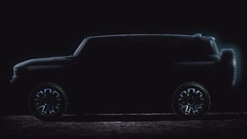 GMC Hummer’ın Elektrikli Kamyon ve SUV’undan Yeni Görüntüler Geldi