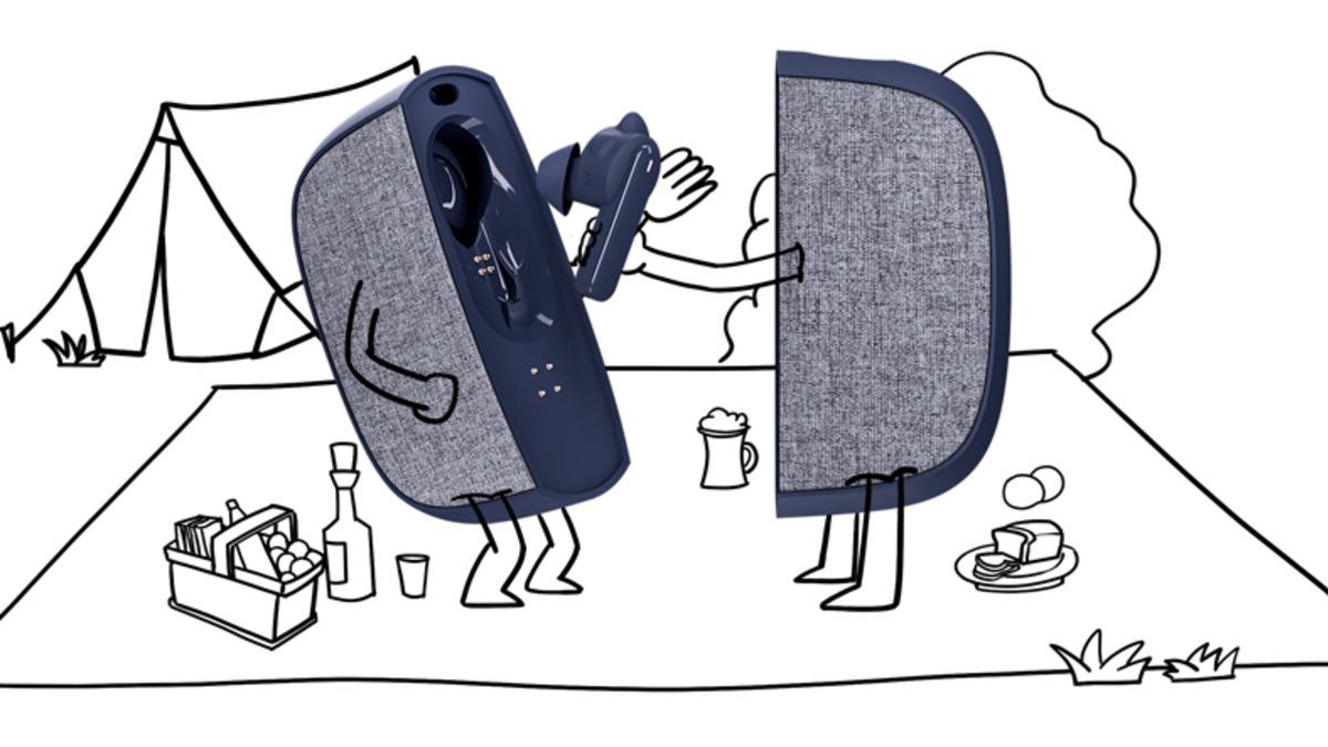 Kablosuz Kulaklıkla Hoparlörün Bir Arada Olduğu İlk Cihaz: Karşınızda SpeakerBuds