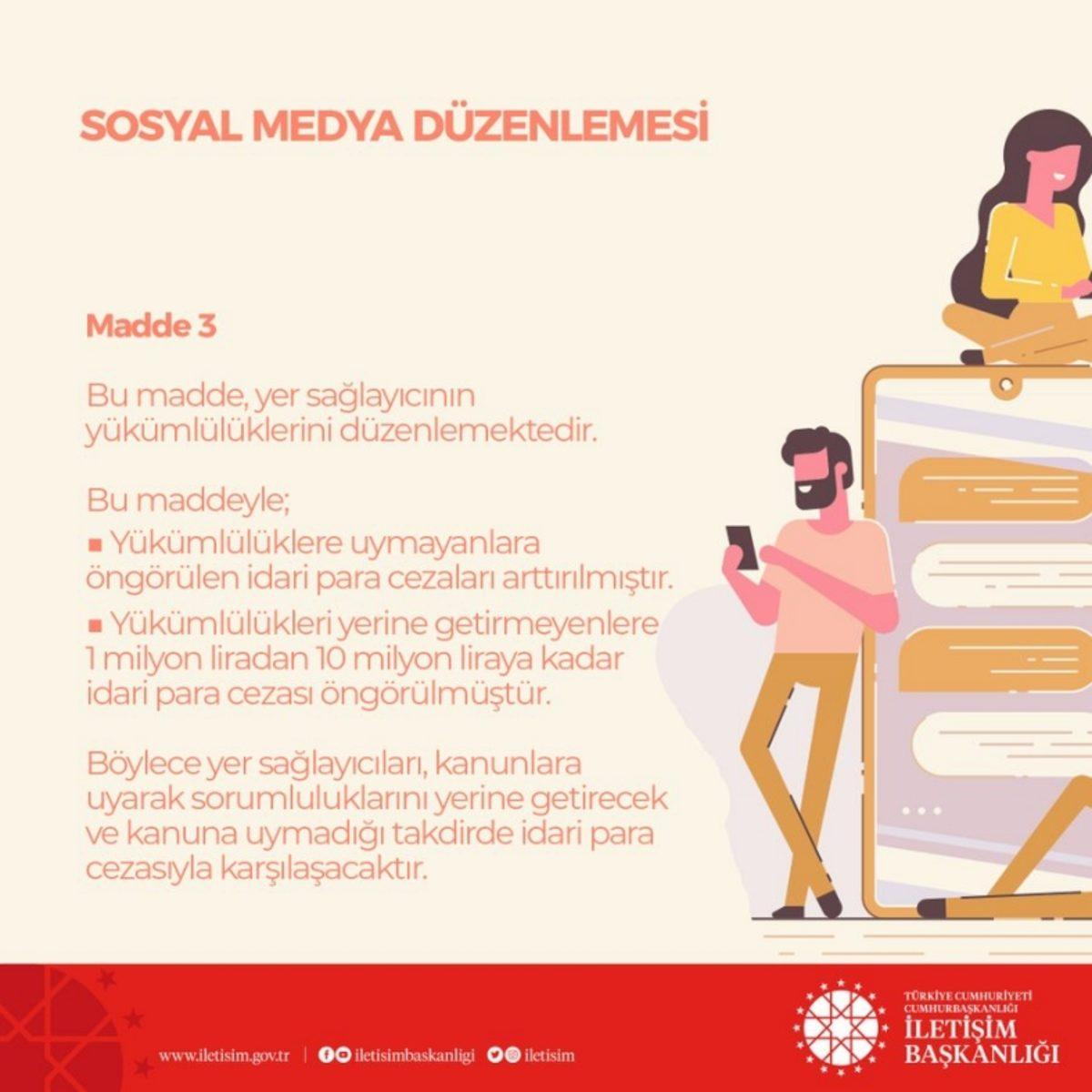 Sosyal Medya Düzenlemesi, Grafik Olarak Madde Madde Paylaşıldı