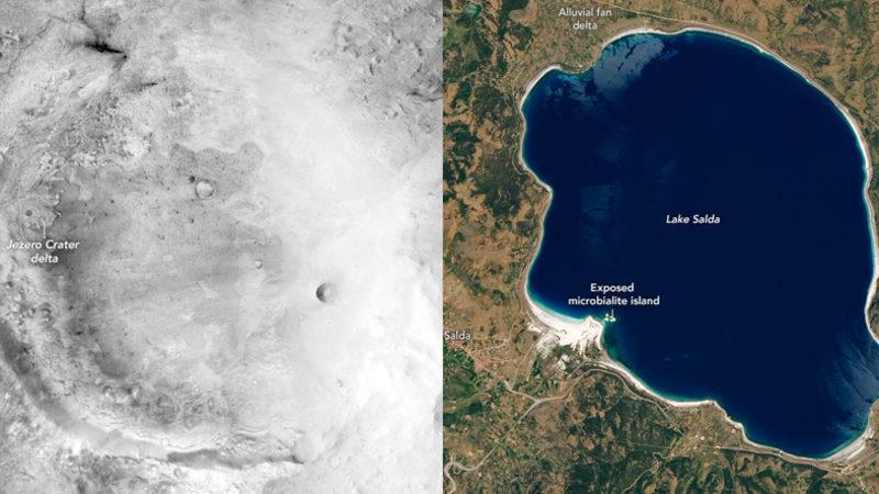 NASA’nın Türkiye’deki Salda Gölü İçin Methiyeler Düzdüğü Paylaşımı