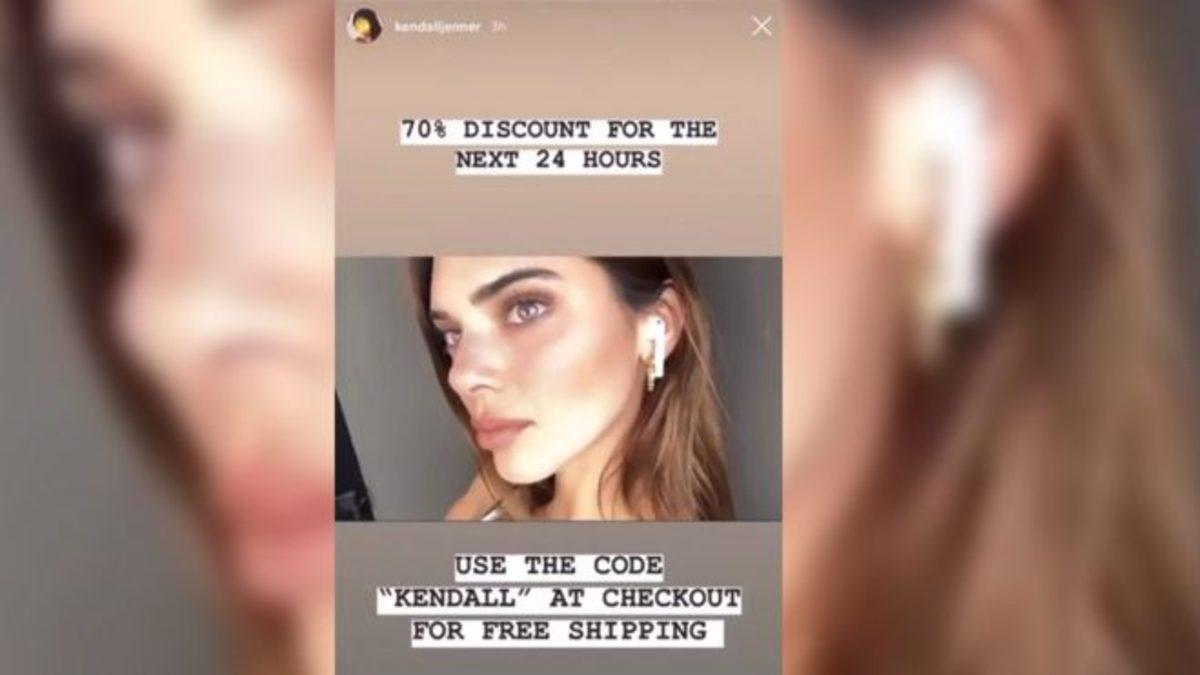 Toplam 322 Milyon Takipçili Kylie ve Jendall Jenner, Instagram’da Çakma AirPods Reklamı Yapıyor