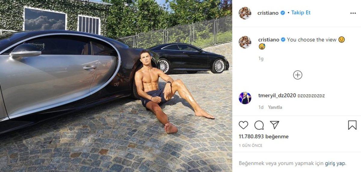 Cristiano Ronaldo, Dünyanın En Pahalı ve Nadir Arabalarından Bugatti Centodieci’yi Satın Aldı