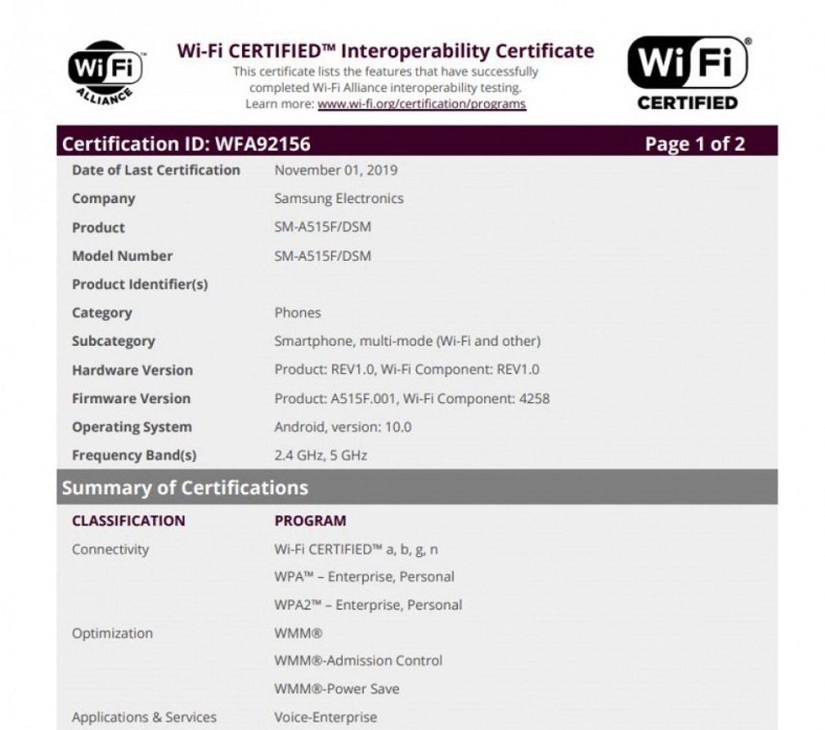 Samsung Galaxy A51’in Tasarımına Ait Görseller Ortaya Çıktı