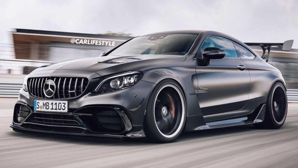 Mercedes-AMG C63 Couple Black’in Tasarım Görüntüleri Ortaya Çıktı