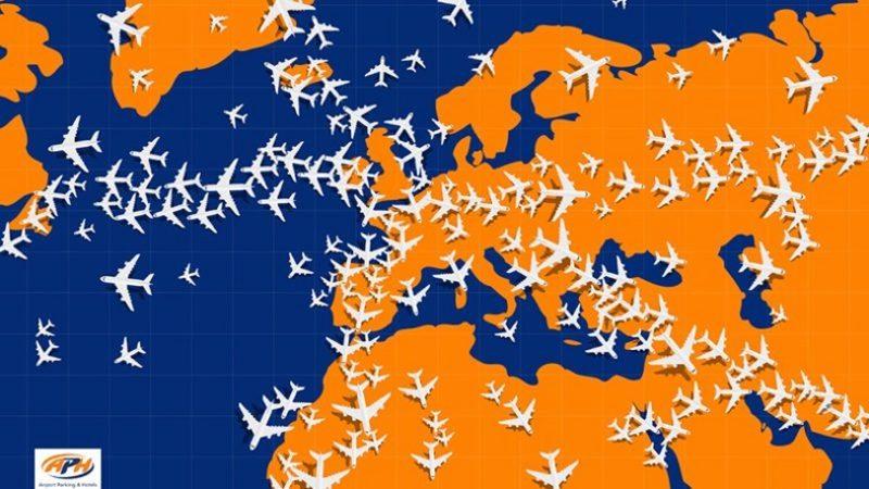 Bu Görüntüde Hangi Uçağın Ters Yönde Uçtuğunu Bulabilir misiniz?