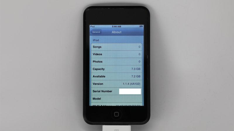 Tanıtılmadan Rafa Kaldırılan Birinci Nesil iPod Touch Prototipi Ortaya Çıktı