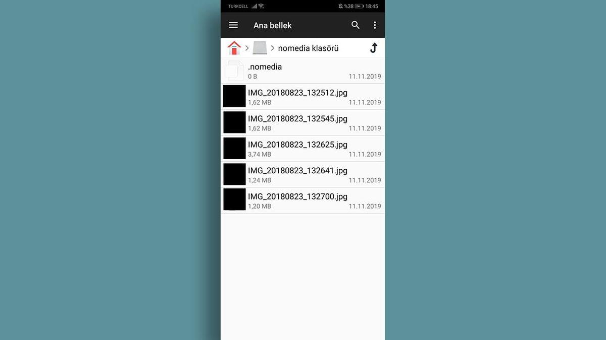 Android Cihazlardaki “.nomedia” Dosyası Nedir, Ne İşe Yarar?