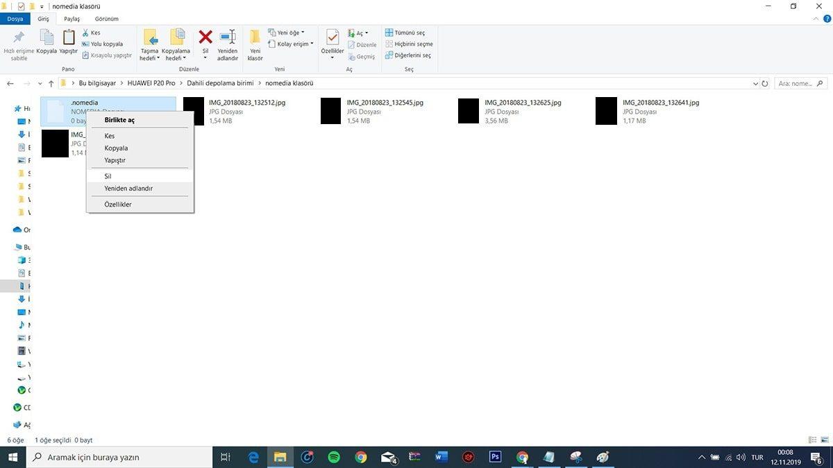 Android Cihazlardaki “.nomedia” Dosyası Nedir, Ne İşe Yarar?