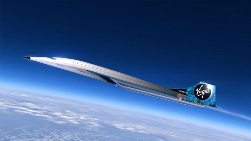 Virgin Galactic, Sesten Üç Kat Hızlı Giden Süpersonik Jetinin Konsept Tasarımını Paylaştı