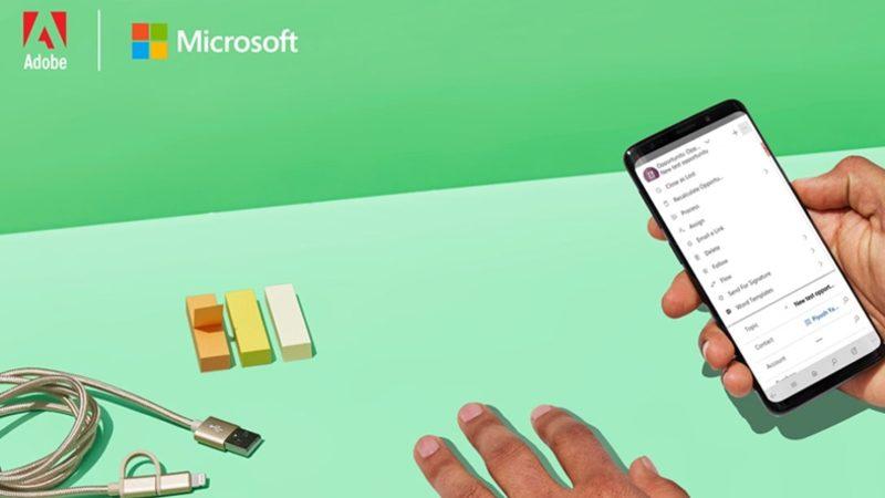 Microsoft ve Adobe, E-İmza Alanındaki Ortaklıklarını Genişlettiler