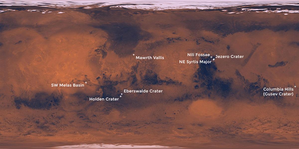 NASA’nın Mars 2020 Aracı, Kızıl Gezegen’de Yaşam İzleri Arayacak