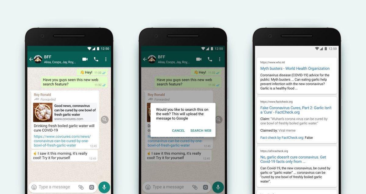 WhatsApp, Yanlış Bilgilerin Yayılmasını Önleyecek Yeni Özelliğini Kullanıma Sundu