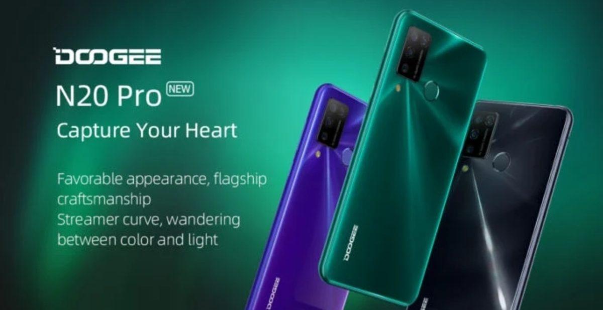 Dörtlü Arka Kameraya Sahip Uygun Fiyatlı Akıllı Telefon Doogee N20 Pro Satışa Sunuldu