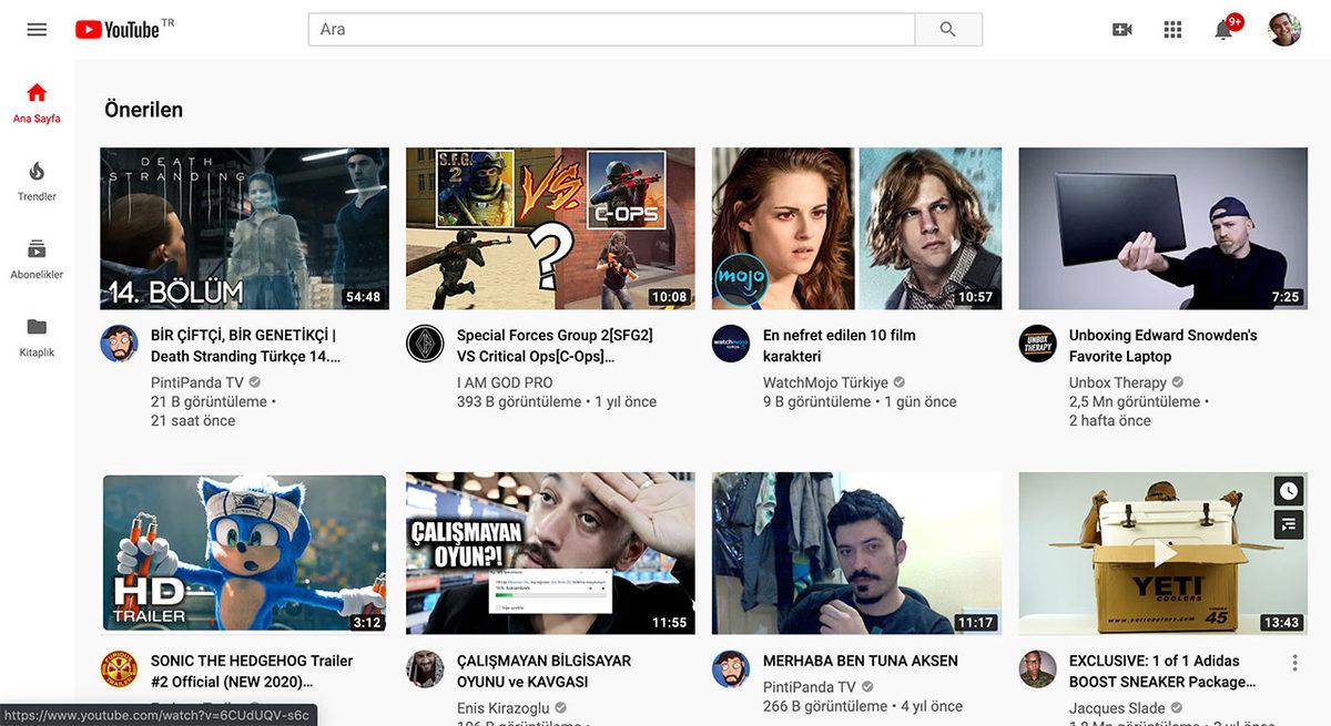 YouTube Ana Sayfası Değişti: İşte Tüm Detaylar