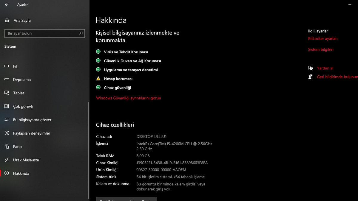 Saniyeler İçinde Bilgisayar Özelliklerine Nasıl Bakılır?