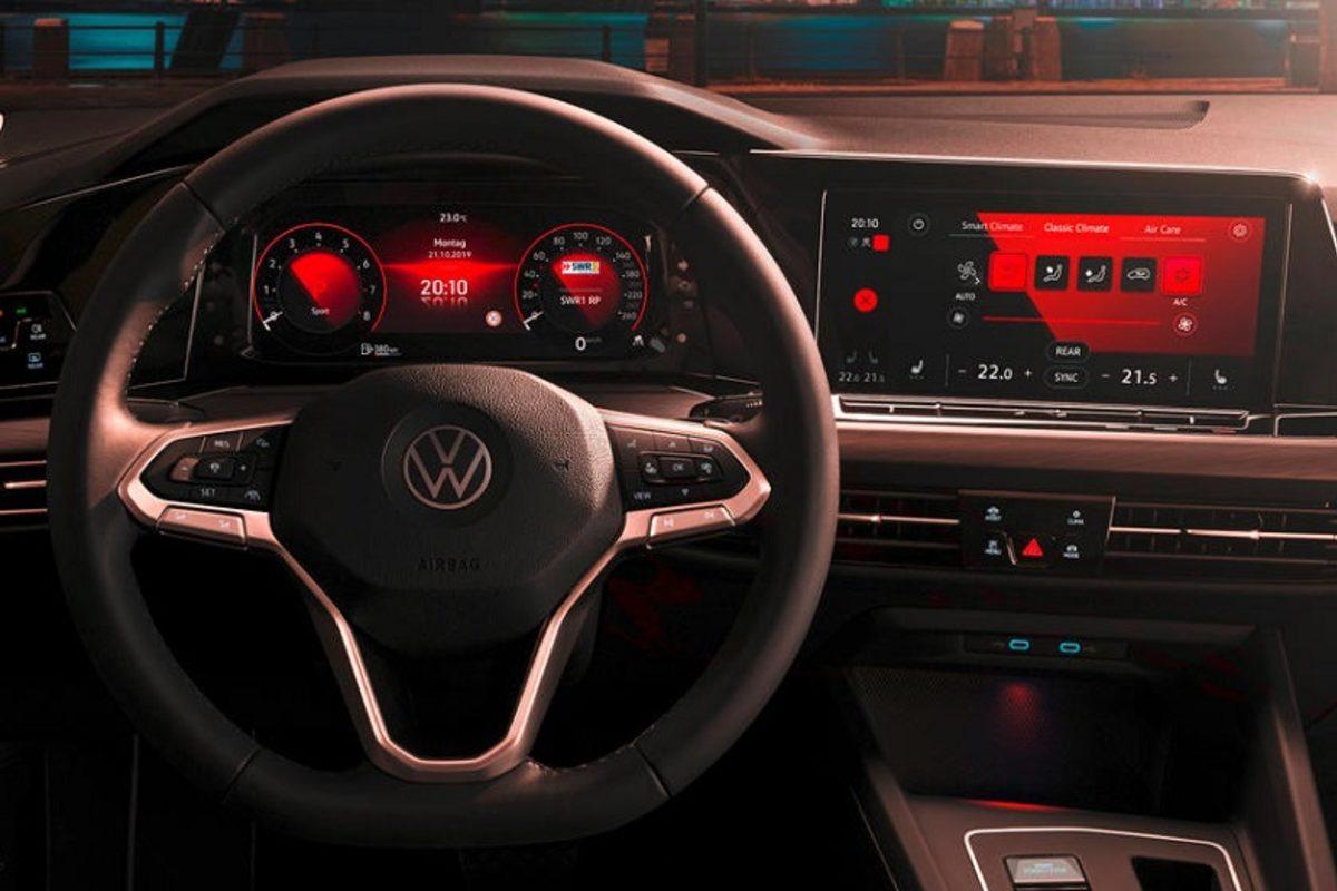 Volkswagen’in 8. Nesil Golf Araçları, Yeni Dijital Kokpit’e Sahip Olacak