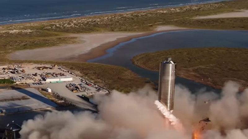 SpaceX, Ay ve Mars Yolculukları İçin Geliştirdiği Starship Roketini Başarıyla Test Etti (Video)