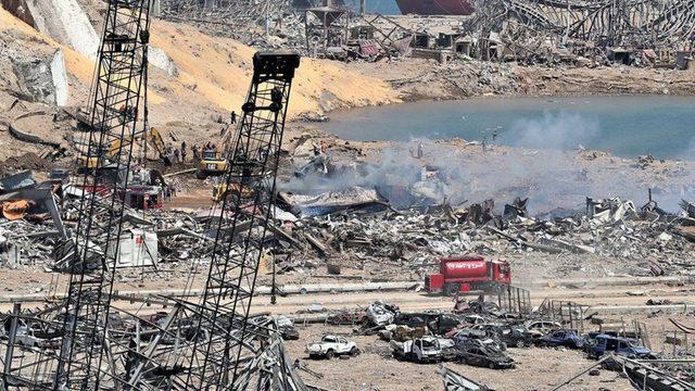 Beyrut’taki Patlama Öncesi ve Sonrasının Uydu Görüntüleri Yayınlandı