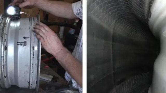 Araba Çalışırken Tekerleğin İçine Koyulan GoPro’nun Çektiği Görüntüler (Video)