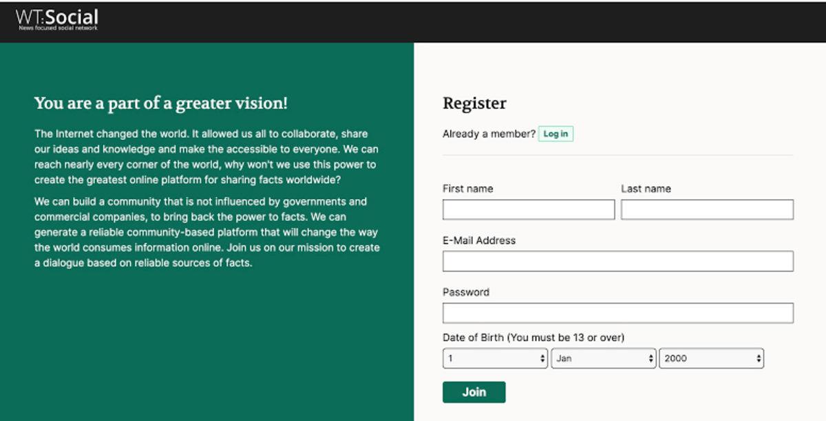 Wikipedia İmzalı, Tamamen Reklamsız Yeni Sosyal Medya Platformu: WT Social