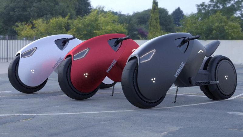MIMIC’in Animelerden Fırlamış Gibi Duran Elektrikli Motosikleti