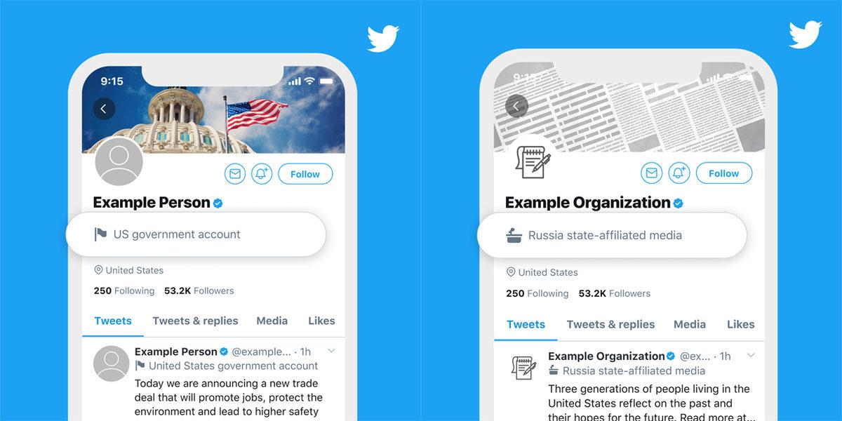 Twitter, Devlet Kurumlarının Resmi Hesaplarına Etiketler Getiriyor