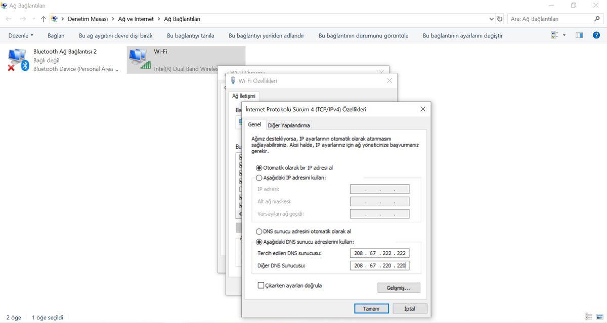 Open DNS Nedir, Nasıl Kullanılır?