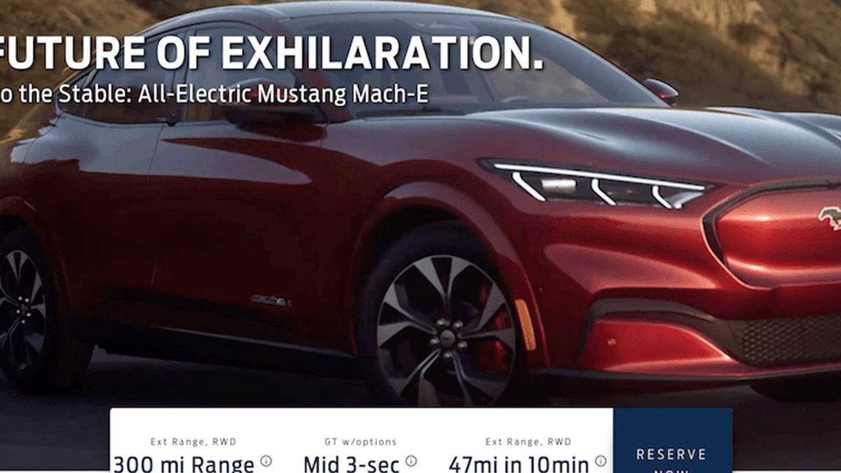 Ford’un Yeni Elektrikli SUV’si Mustang Mach-E’nin Görselleri ve Fiyatı Ortaya Çıktı